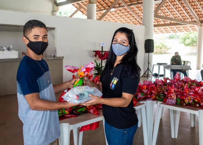 Gedema realiza ação para alunos do Programa Sol Nascente em celebração à Páscoa