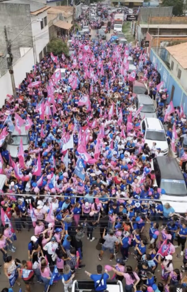 Multidão participou da Caminhada das Mulheres em apoio à candidatura de Rildo Amaral a prefeito de Imperatriz
